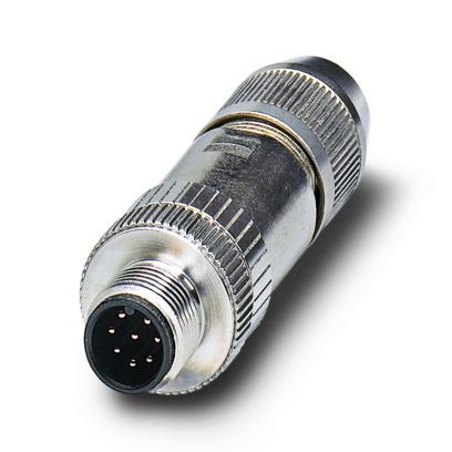 PHOENIX CONTACT CONECTOR M12 8P MACHO LATON-NIQUEL ETHERNET CODIF-A