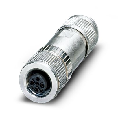 PHOENIX CONTACT CONECTOR M12 4P HEMBRA LATON-NIQUEL CODIF-D