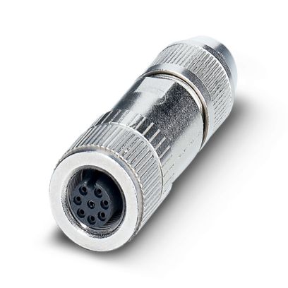 PHOENIX CONTACT CONECTOR M12 8P HEMBRA PROFINET LATON-NIQUEL CAT5 CODIF-A