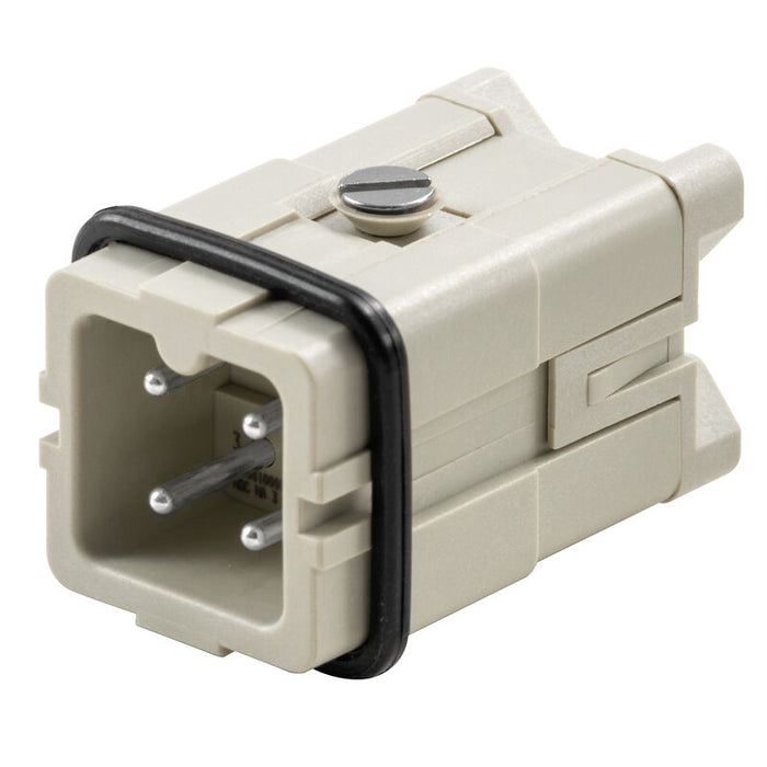 WEIDMULLER CONECTOR MACHO 3POLOS + TIERRA HDC HA 3 MS
