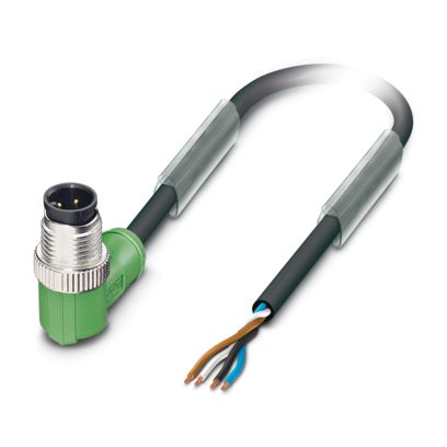 PHOENIX CONTACT CABLE M12 4P MACHO ACODADO 5mts