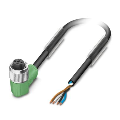 PHOENIX CONTACT CABLE M12 4P HEMBRA CODO 5MTS 4HILOS PUR CODIF-A