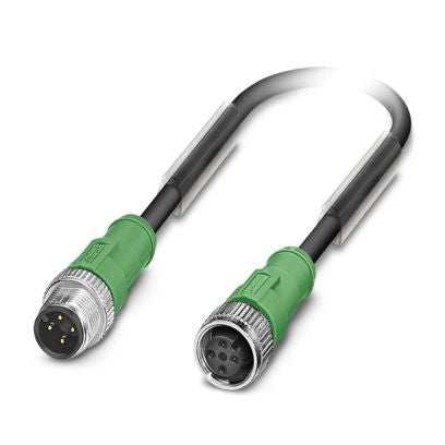 PHOENIX CONTACT CABLE M12 4P MACHO M12 4P HEMBRA 0.6MTS PUR CODIF-A