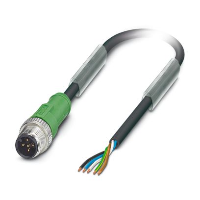 PHOENIX CONTACT CABLE M12 5P MACHO 3MTS 5HILOS PUR CODIF-A