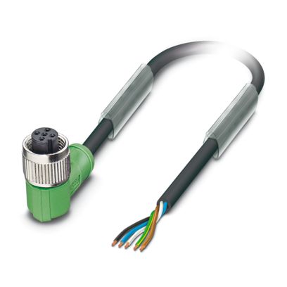 PHOENIX CONTACT CABLE M12 5P HEMBRA CODO 3MTS 5HILOS PUR CODIF-A