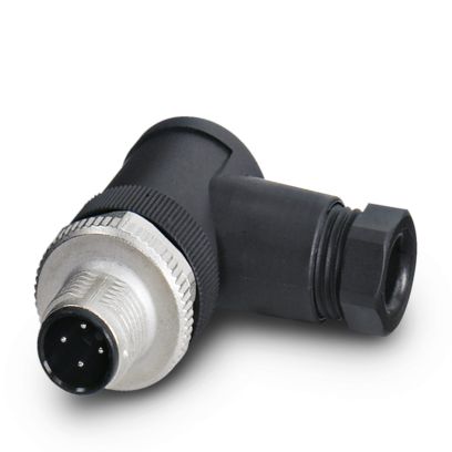 PHOENIX CONTACT CONECTOR M12 4P MACHO CODO ZINC-NIQUEL PG7 CODIF-A