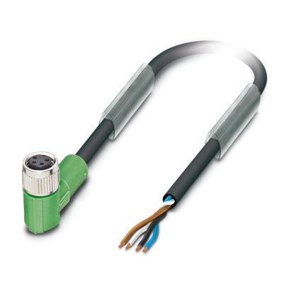 PHOENIX CONTACT CABLE M8 4P HEMBRA CODO 5MTS PUR CODIF-A