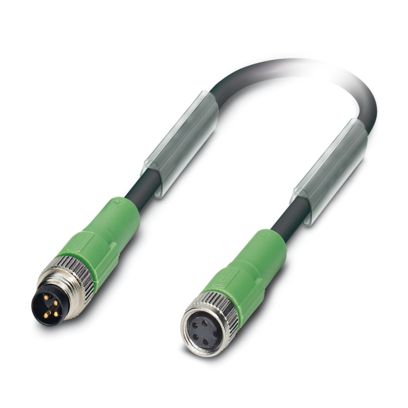 PHOENIX CONTACT CABLE P SENSOR 4P  PUR NEGRO M8 CODIF A 0.6M