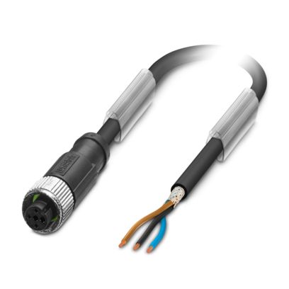 PHOENIX CONTACT CABLE M12 3P HEMBRA 5MTS PUR CODIF-A