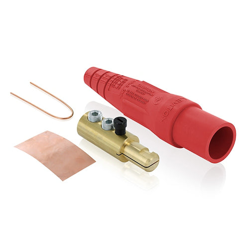 LEVITON CLAVIJA ENSAMBLE 16 SERIES CAM TYPE ROJA