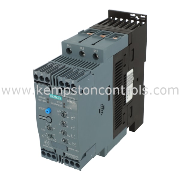 SIEMENS 3RW40 S2 45A 480V 24V screw SKU: 3RW4036-1BB04