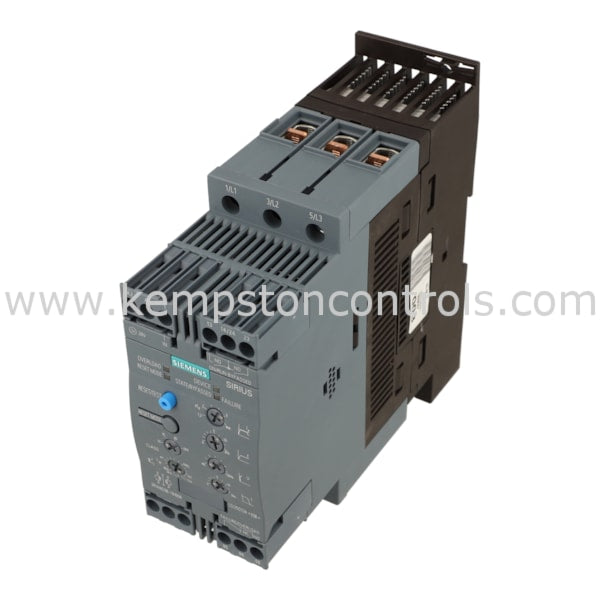 SIEMENS 3RW40 S2 72A 480V 24V screw SKU: 3RW4038-1BB04