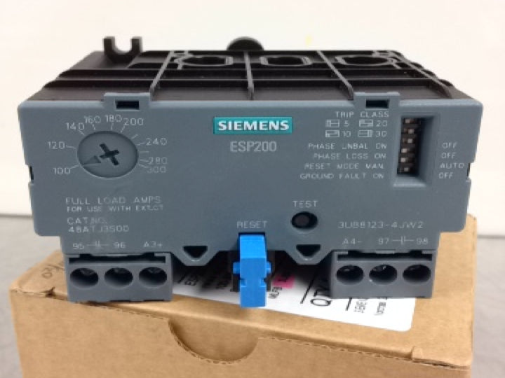 SIEMENS 48ATJ3S00 OLR 100...300 A SIZE A1 W. CT SKU: 3UB8123-4JW2