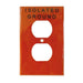 ARROW PLACA PARA CONTACTO DUPLEX TERMOPLASTICA NYLON BLANCA