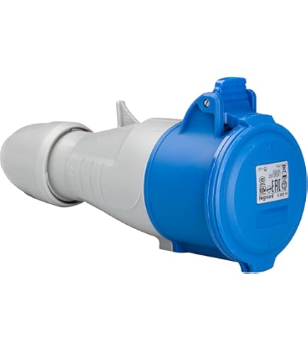 IDE CLAVIJA AEREA 3P+N+T 32A 440V 6H ROJA