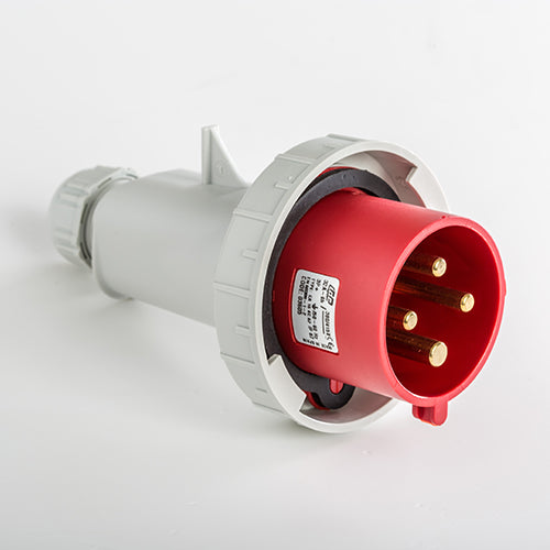 IDE CLAVIJA AEREA 63A 3P+T 220V 9H AZUL IP66