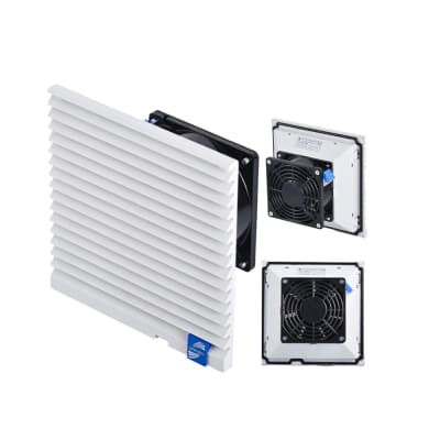RITTAL VENTILADOR 204X204MM 220VAC 115M3/HR BLUE E+