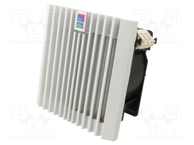 RITTAL VENTILADOR 148.5X148.5MM 220VAC 64M3/HR BLUE E+