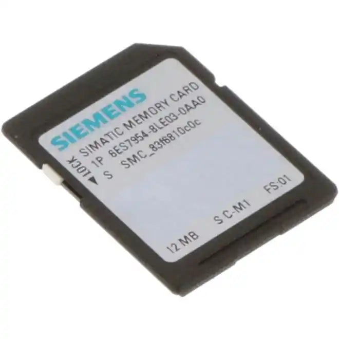 SIEMENS MEMORY CARD 12MB PARA S7-1X00