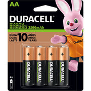 DURACELL PILA RECARGABLE AA BLISTER 4