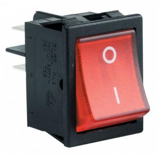 STEREN APAGADOR DE BALANCIN 2P 1T 2POS ROJO