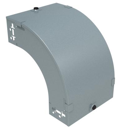 RTGAMMA CURVA VERTICAL SECCIONADA 300X75MM C/TAPA