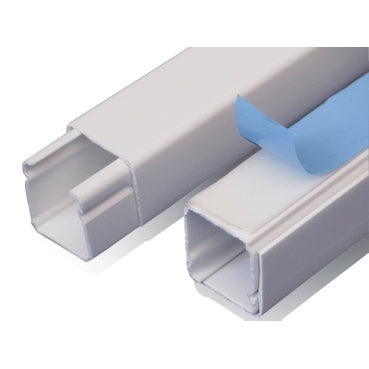 CANALETA PVC BLANCA 17X20 2MTS AUTOADHERIBLE