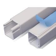 CANALETA PVC BLANCA 17X20 2MTS AUTOADHERIBLE