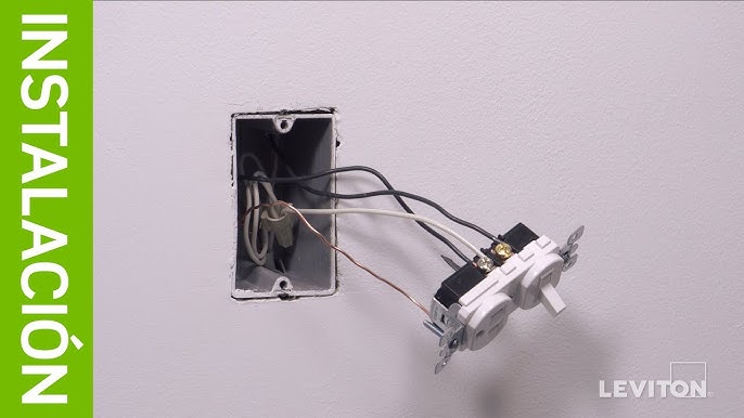 LEVITON CONTACTO Y APAGADOR PALANCA BCO 15AMP 127V