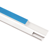 ARGOS CANALETA PVC BLANCA 50x20 (bxh) 2MTS C/ADHESIVO 3 CANALES