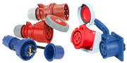 IDE CLAVIJA AEREA 3P+T 32A 220V 9H AZUL IP44 024-9