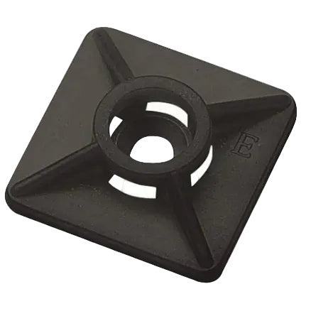 WEIDMULLER TAQUETE AUTOADHERIBLE NEGRO C/100 PZAS