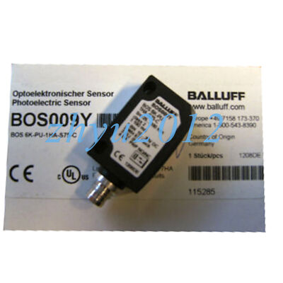 BALLUFF PHOTOELECTRIC SENSOR BACKGROUND SUPPRESSION PNP