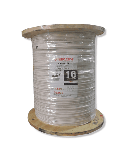 VIAKON CABLE 18 VERDE TF-LS METRO