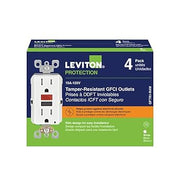 LEVITON CONTACTO DUPLEX GFCI 15A 125VAC C/PLACA