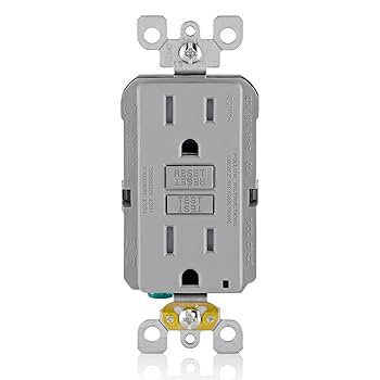 LEVITON RECEPTACULO DPLX GFCI O ICFT 15A 125V 2P3H BLANCO C/PLACA
