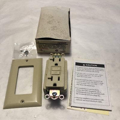 ARROW CONTACTO DUPLEX 20A 125VAC MARFIL