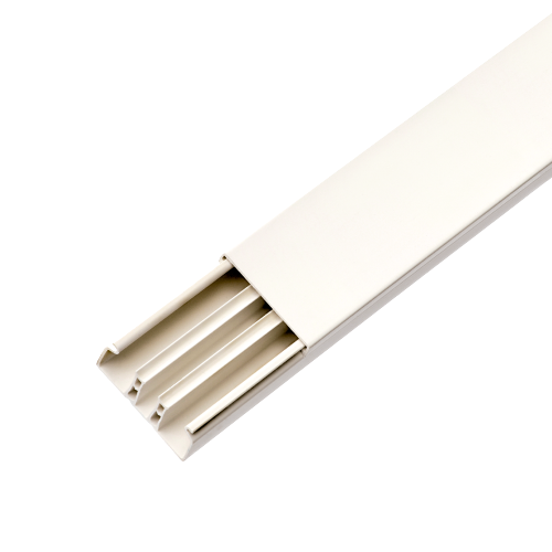 ARGOS CANALETA PVC BLANCA 22x10 (bxh) 2MTS 2 CANALES