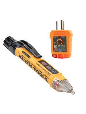 KLEIN KIT DE PRUEBA  NCVT Y PROBADOR DE RECEPTACULO GFCI NCVT-5A+