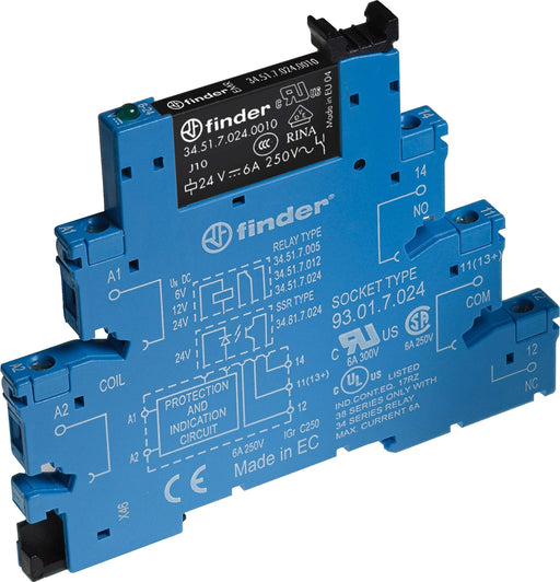 FINDER SONDA ELECTRODO C/CABLE 15MTS S72