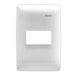 ROYER 100 PLACA 1 MODULO HORIZONTAL BLANCO