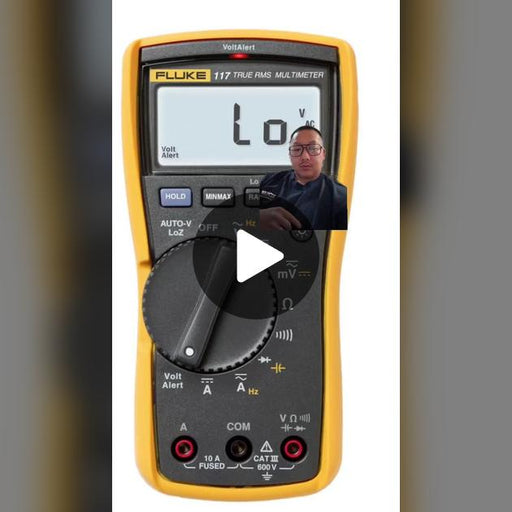 FLUKE-117 MULTIMETRO P/MNTO ELECTRICO CON DETECTOR