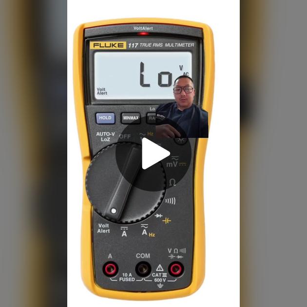 FLUKE-117 MULTIMETRO P/MNTO ELECTRICO CON DETECTOR