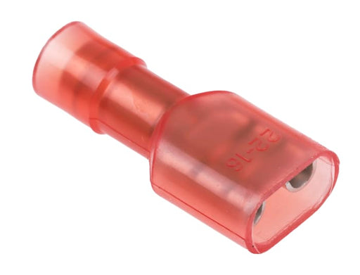 FASTON HEMBRA AISLADA .187 22-16 AWG ROJO