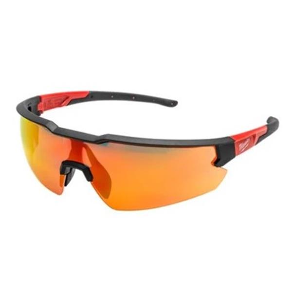 MILWAUKEE LENTES SEGURIDAD AMARILLA ANTIRAYADO