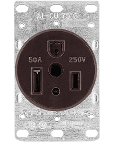 ARROW RECEPTACULO RECTO 2P+T 50A 250VAC 6-50R