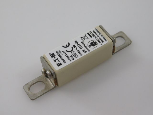 BUSS FUSIBLE SEMICONDUCTOR CERAMIC0 EUROPEO 65A 660V 0000FU/65 GR