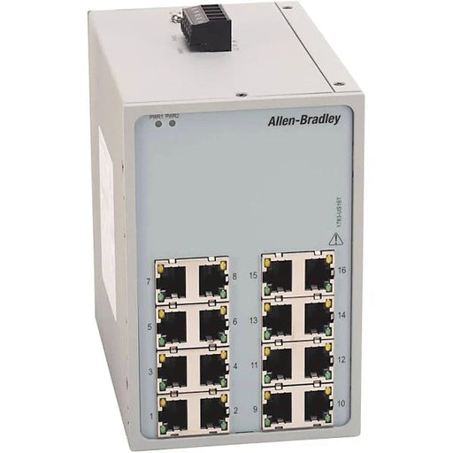 ALLEN-BRADLEY STRATIX 2000 ETHERNET SWITCH 16-PORT 24VDC