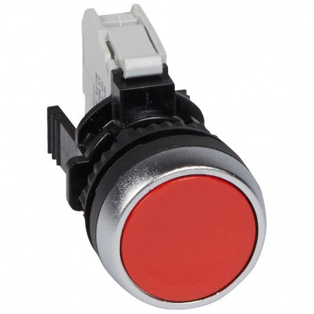 LEGRAND BOTON PULSADOR NO RASANTE ROJO