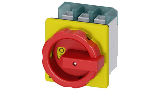 SIEMENS SECCIONADOR C/MANETA ROJA-AMARILLA 100A 3P